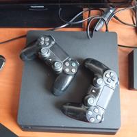 PS4+2JOISTICK+GIOCHI GIÀ INSTALLATI