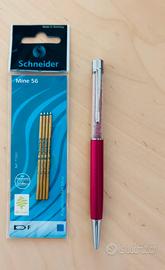 Penna a sfera Swarovski con mine