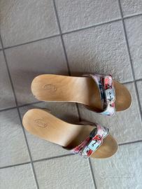 Scarpe zoccoli Shooll legno