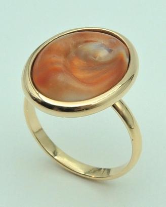 Anello in oro 18 kt con occhio di Santa Lucia