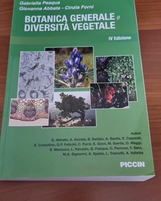 libro botanica piccin