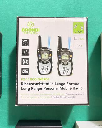 BRONDI FX-11 ECO ENERGY – COPPIA RICETRASMITTENTI