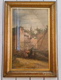 Dipinto originale Giovanni Migliara (1785-1837)