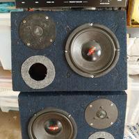 amplificatore Proel e Casse artigianali