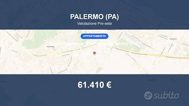 Immobile in asta di 95 m² a Palermo