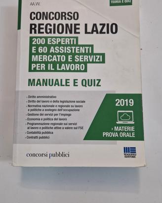 preparazione concorso regione lazio