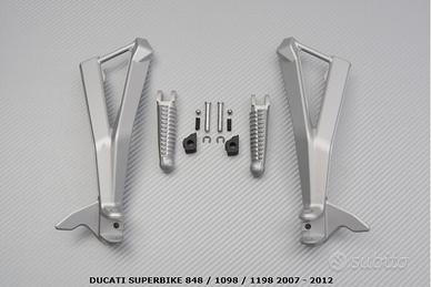 Supporto pedana DUCATI SBK 848 1098 1198 2007 2012