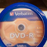 Verbatim DVD-R nuovi pack da 100