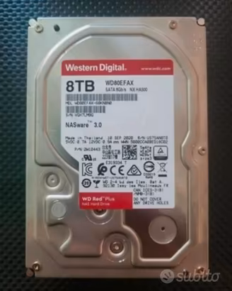 Hd wd red/ purple ironwolf, leggi descrizione