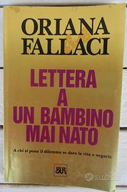 Lettera a un bambino mai nato