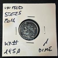 Collectible Coin 1 Dime Roosevelt Dime 2014 🇺🇸