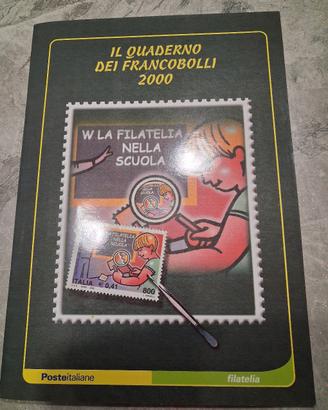 libro francobolli anno 2000