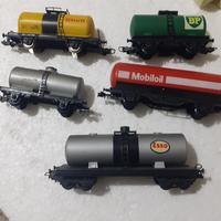 lotto cisterne modellismo ferroviario h0 