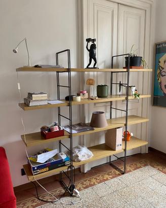 Libreria ferro e legno