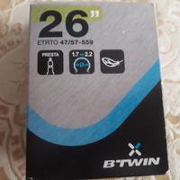 Camera d'aria bici 26 ETRTO 47/57-550