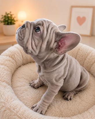 Cucciolo bulldog francese exotic big rope velvet