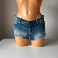 Hollister - shorts in denim a vita bassa