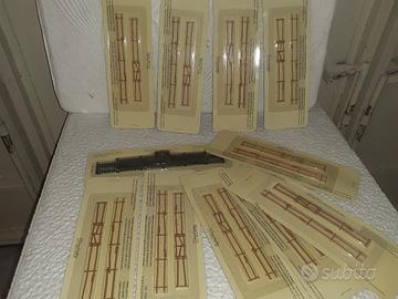 lotto steccati modellismo ferroviario h0 