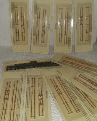 lotto steccati modellismo ferroviario h0 