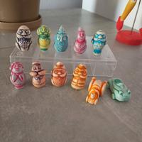 Lotto sorpresine kinder duefacce doppie faccie