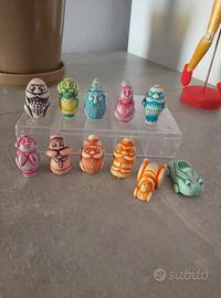 Lotto sorpresine kinder duefacce doppie faccie