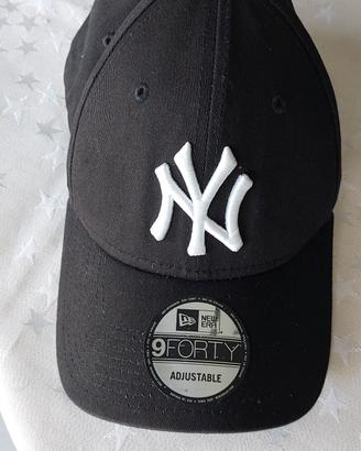 Cappello NY nero regolabile