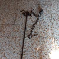 BILANCIA VINTAGE  FERRO PESA FINO A 100 KG