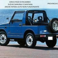 PEZZI DIRICAMBIO SUZUKY SAMURAI O SANTANA