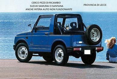 PEZZI DIRICAMBIO SUZUKY SAMURAI O SANTANA