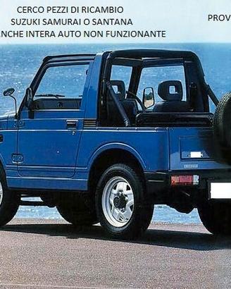 PEZZI DIRICAMBIO SUZUKY SAMURAI O SANTANA
