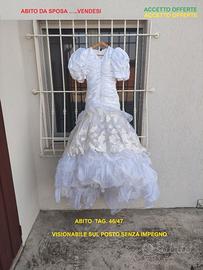 Abito da sposa tag..... 46/47