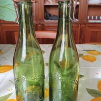 Coppia di bottiglie da collezione GAZOSE GIUBIASCO