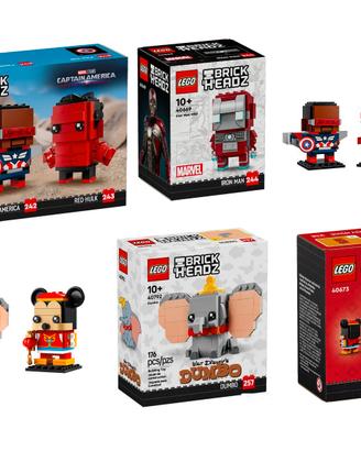 Set LEGO BrickHeadz e Fortnite