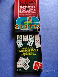 LOTTO DI DUE LIBRI SUI GIOCHI DI SOCIETÀ 
