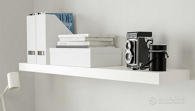 Mensola Ikea Lack bianca nuova 110x26 cm