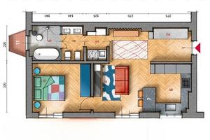 Trilocale ristrutturato in zona San Vitale