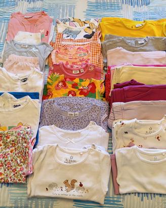 vestiti per bimba 18-24 mesi 