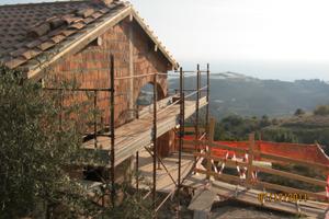 Villetta in costruzione