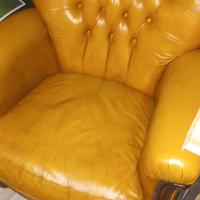 Poltrona in pelle 