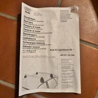 Barre Portatutto Audi