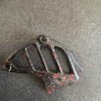 Parapignone e coperchio valvola carbonio 125,250