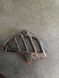 Parapignone e coperchio valvola carbonio 125,250