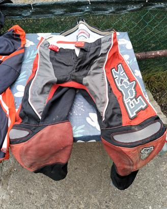 pantalone imbottito motocross 