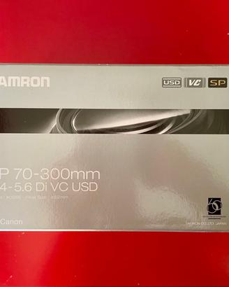 Obiettivo Tamron 70-300 F/4- 5.6 Di VC USD Canon