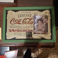 quadretto specchio cocacola