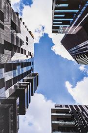 Fotoquadro Milano Grattacieli Piazza Alvar Aalto