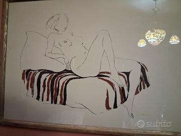 Renato Guttuso multiplo 50x70