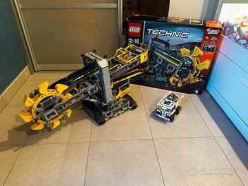 LEGO Technic 42055 + scatola e camioncino
