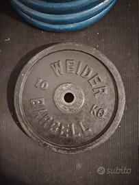 dischi pesi da 10 kg