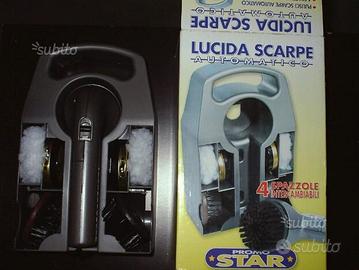 Lucida scarpe automatico a pile